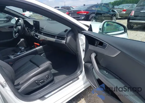 2020 Audi A5 Sportback Premium Plus 45 Tfsi Quattro S Tronic из США, поврежденный, VIN WAUCNCF51LA002807